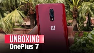 OnePlus 7 India Unit Unboxing, Upgrades vs OnePlus 6T | OnePlus 7 Red vs OnePlus 6T |Features, Specs