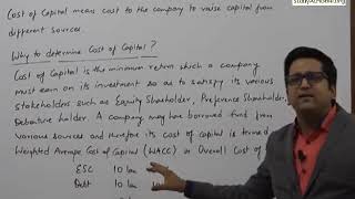 Cost of Capital | Financial Management by CA Raj K Agrawal