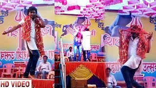 मूकेश मायकल का सुपरहिट भक्ति गाने पर डांस - Mukesh Maikal Dance - New Bhojpuri STAGE Show 2018 -2019
