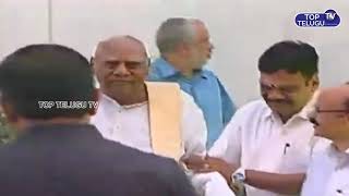 చాలా  రోజుల తరువాత రోశయ్య ఇలా. | EX CM Rosaiah at Governor Narasimhan Party | Top Telugu TV
