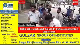 Traffic police alert about Eid ul Fitr traffic arrangements in Distt Poonch