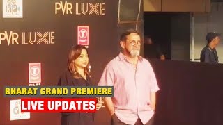 Mahesh Manjrekar With Wife At Salman Khan BHARAT Movie Screening | Grand Premiere