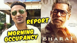 BHARAT Morning Show Occupancy | HOUSEFULL | Salman Khan | Katrina Kaif