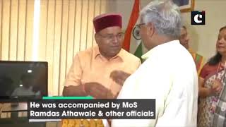 Thawarchand Gehlot takes charge of Social Justice & Empowerment Ministry