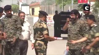 Eid-ul-Fitr:  BSF personnel exchange sweets with Pakistani counterparts