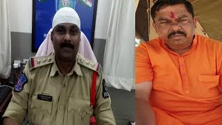 Raja Singh VS Falaknuma Inspector | Raja Singh Speaks And Sho Officer | @ SACH NEWS |