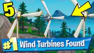 Visit different Wind Turbines in a Single Match Fortnite Week 5 Challenges Guide Location