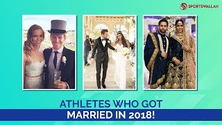 Athlete's Who Got Married In 2018!