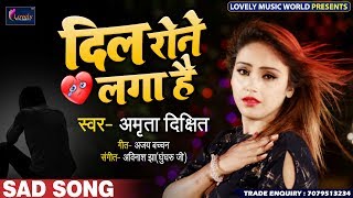 Amrita Dixit को लगा प्यार में झटका - DIL RONE LAGA HAI - दिल को छू देने वाला गाना