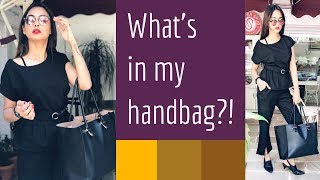 Whats in my hand bag?! | Chatty video!