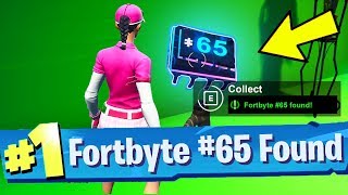 Fortbyte #65 Found in a Basement Budget Movie set Location Fortnite Fortbyte  65 Guide