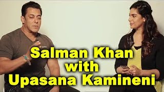 Salman Khan Interview with Upasana Kamineni | Ram Charan | Tollywood Latest | Top Telugu TV
