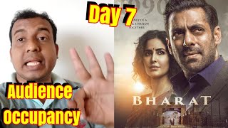 Bharat Movie Audience Occupancy Day 7 Morning Shows