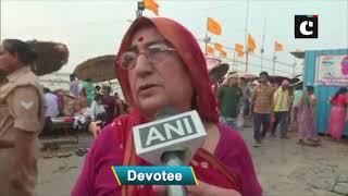 Devotees take holy dip in river Ganga on ‘Ganga Dussehra’ in UP’s Varanasi