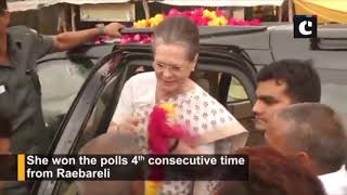 Sonia Gandhi visits her Parliamentary constituency Raebareli