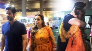 Dia Mirza Spotted With Her Kaafir Costar Mohit Raina At Mumbai Airport