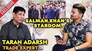 Trade Expert Taran Adarsh Reaction On Salman Khan's MASSIVE STARDOM