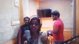 APNA SAMACHAR: Bhojpuri Singer Kiran Sahani Live Song Recording and Interview