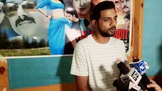 Interview Of Actor Abhishek Giri At Muhurt Of Bhojpuri Movie Arjun Pandit