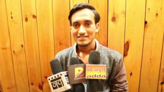Interview Singer Vipin Yadav At Song Recording