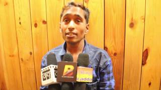 Interview Singer Rajkumar Yadav At Song Recording