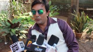 Actor Adiya Mohan On Location Bhojpuri Movie Swarg II भोजपुरी फिल्म स्वर्ग II