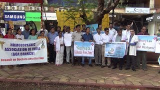 Doctors take out silent protest march in Goa