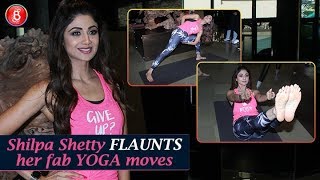 Shilpa Shetty Flaunts Her Fab Yoga Moves For World Yoga Day