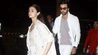 Brahmastra Jodi Ranbir Kapoor And Alia Bhatt Spotted At Mumbai Airport