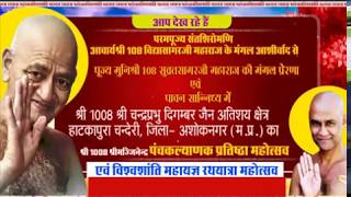 Panch Kalyanak Prathistha Mahotsav| Hatkapur(Chanderi)| Date:-11/5/19