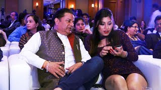Mukesh Rishi & Anup Jalota At The Press Conference Of Beauty Pagent Miss Divine Beauty