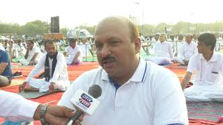 Rajkot Police Commissioner Manoj Agarwal  | ABTAK MEDIA | World Yoga Day