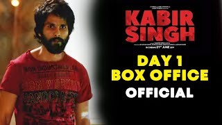KABIR SINGH DAY 1 | Official Box Office Collection | Shahid Kapoor | Kiara Advani