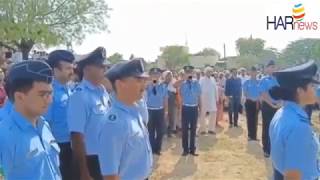 एन 32k शहीद हरियाणा के  3 शहीदों की पार्थिव शरीर को अंतिम विदाई