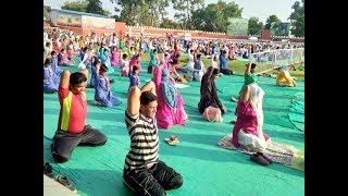 Deccan Education Society Ki Janib Se Alami Yume Yoga Manaya Gaya A.Tv News 22-6-2019