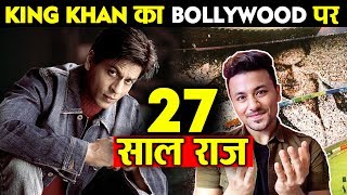 King Khan Shahrukh Khan Completes 27 Years In Bollywood, Fans Go Crazy