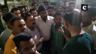BJP Youth Wing stages protest after cop assault a worker in UP’s Moradabad