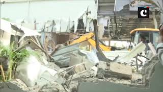 Demolition of 'Praja Vedika' underway in AP’s Amaravati