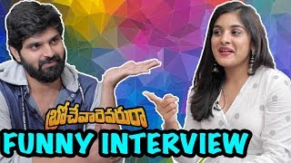 Brochevarevarura Team Funny Interview || Sri Vishnu || Nivetha Thomas