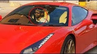 Unseen Video : Naga Chaitanya Driving Ferrari on Hyderabad Streets