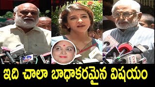 Celebrity Bites About Vijaya NIramala - K Raghavendra Rao ,Lakshmi Manchu