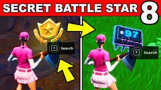 WEEK 8 SECRET BATTLE STAR FOUND AT A LOCATION HIDDEN WITHIN LOADING SCREEN 8 REPLACED FORTBYTE 97