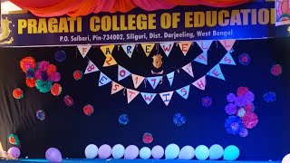 Farewell Ceremony held at Pragati college today
