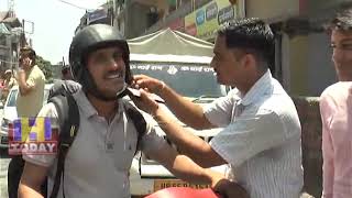 29 NEWS 1  Police resorted to a unique way to get traffic rules in Hamirpur
