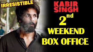 KABIR SINGH | 2nd WEEKEND Official Box Office Collection | Shahid Kapoor