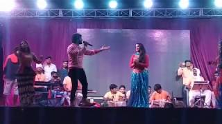 Bhojpuri khesarilal and amrapali musical programme at birgunj