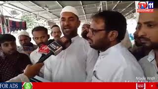 AAM AADMI PARTY CONTESTED MLA MAJEED FIRES ON TRS GOVERNMENT  FOR EK KHANA MASJID