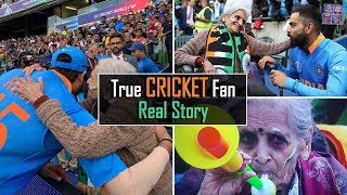 87 Year Old Fan Meet Virat Kohli & Rohit Sharma | Charulata Patel | OLD LADY FAN
