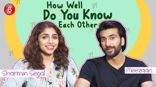 Meezaan & Sharmin Segal DIVULGE Some Dirty Secrets Playing 'How Well Do You Know Each Other'
