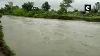 Rivers overflow due to heavy rainfall in MP’s Dewas